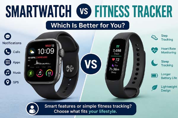 Smartwatch vs Fitness Tracker: Which Is Better for You?